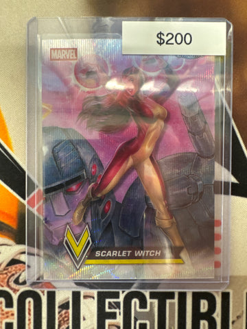 2026 Topps Chrome Disney Scarlet Witch Varied Visage The Age Of Apocalypse SSP