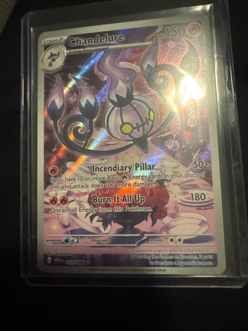 Pokemon Chandelure 103/086 White Flare