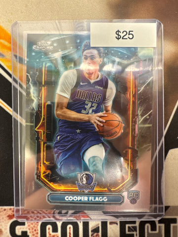 2026 Topps Chrome Cosmic NBA Cooper Flagg Extraterrestrial Talent Rookie