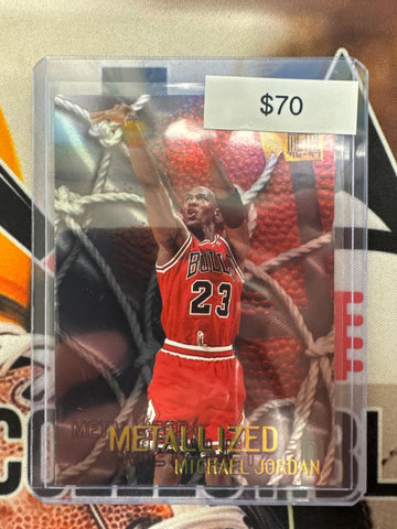 1996 Fleer Skybox Michael Jordan Metallized Fleer Metal