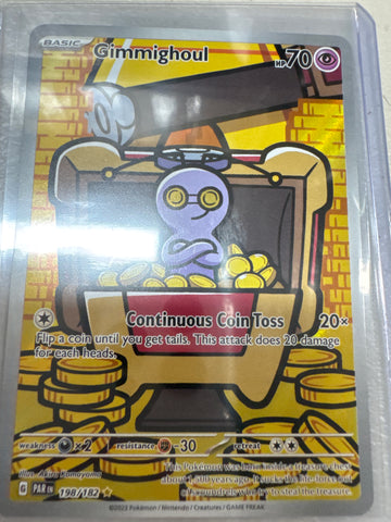 Pokemon Gimmighoul 198/182 Paradox Rift