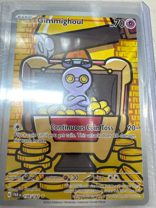 Pokemon Gimmighoul 198/182 Paradox Rift