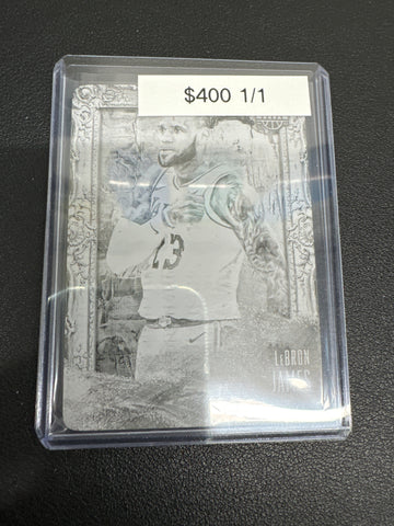 2020 Court Kings Lebron James 1/1 printing plate