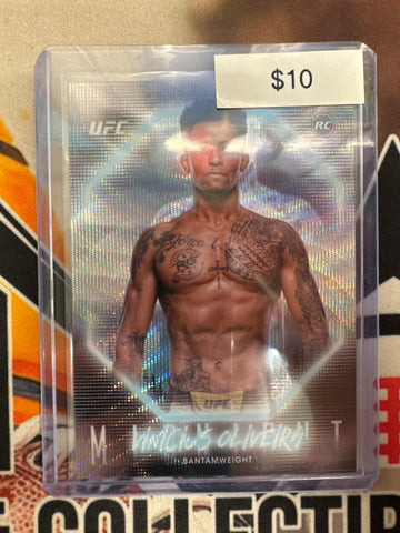 2025 Topps Midnight UFC Vinicius Oliveira Rookie Wave Refractor