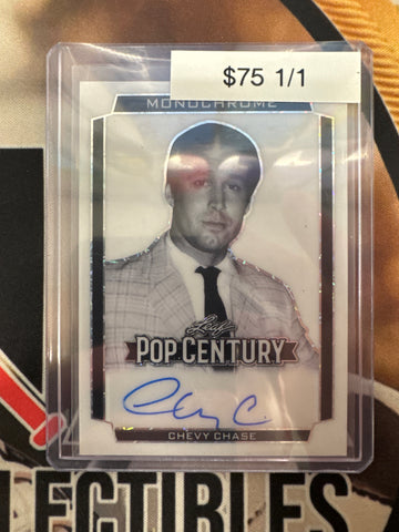 2026 Leaf Pop Century Chevy Chase Monochrome Autograph 1/1