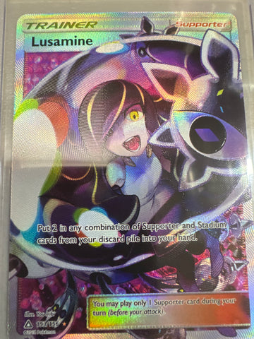 Pokemon Lusamine 153/156 Ultra Prism