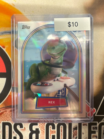 2026 Topps Toy Story 30th Anniversary Rex Image Variation