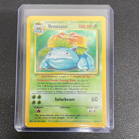 Pokémon Venusaur (Base Set) 15/102 NM