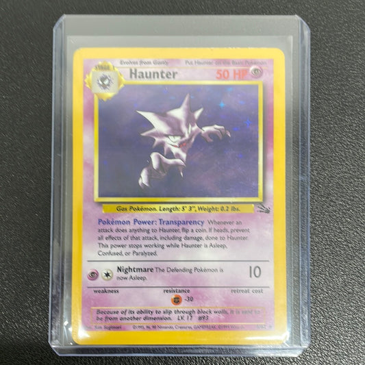 Pokémon Haunter Fossil 6/62 MP