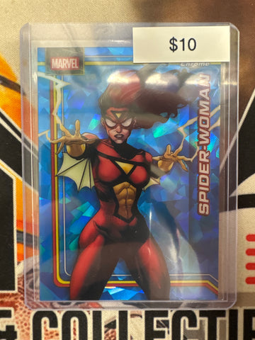 2026 Topps Chrome Marvel Sapphire Spider-Women Base