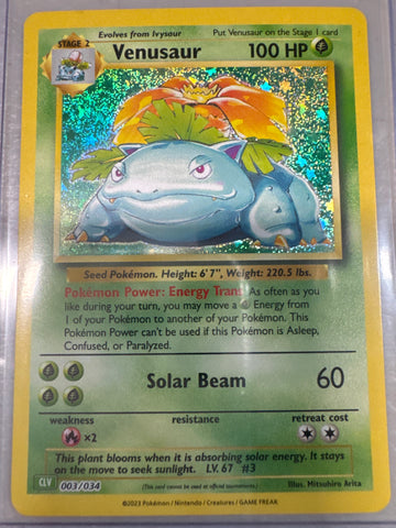 Pokemon Venusaur 003/034 Classic Collection