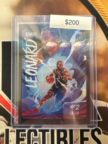 2025 Topps Chrome Update NBA Kawhi Leonard Ultra Violet Case Hit SSP