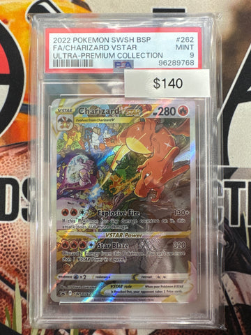 Pokémon Charizard VSTAR Promo SWSH262 PSA 9