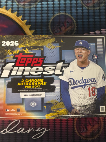 2026 Topps Finest MLB hobby
