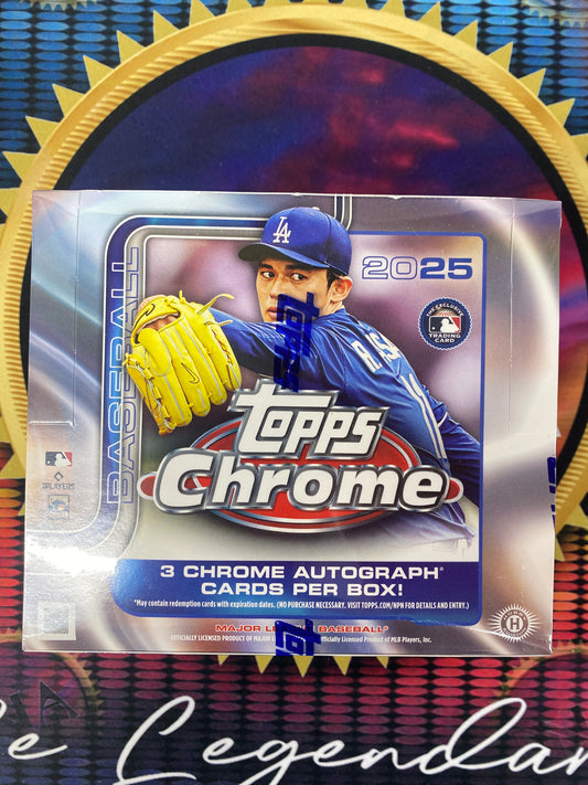 2025 Topps Chrome MLB Jumbo Hobby