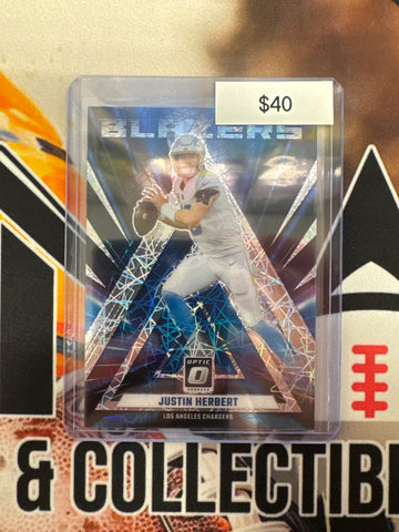 2023 Panini Donruss Optic NFL Justin Herbert Blazers Prizm
