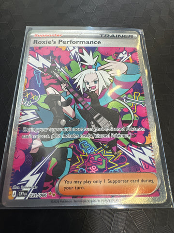 Pokemon Roxie’s Performance 121/086 Chaos Rising