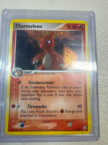 Pokémon Charmeleon 110/109 holo Team Rocket Returns LP