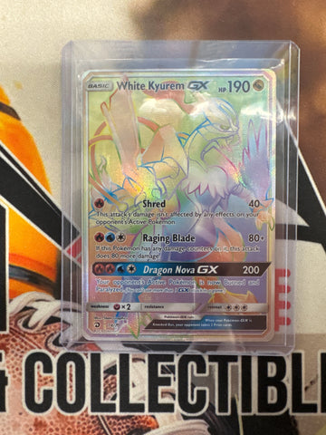 Pokémon White Kyurem GX 74/70 Dragon Majesty Secret DM