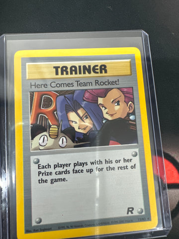 Pokemon Here Comes Team Rocket Holo