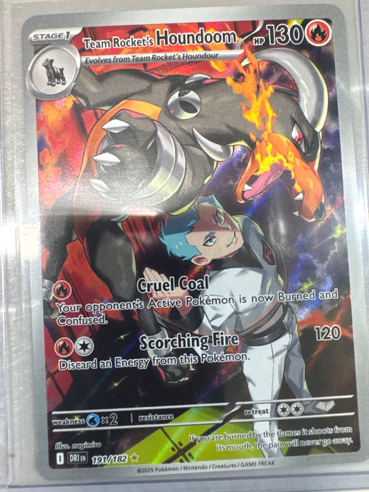Pokemon Team Rocket’s Houndoom 191/182 Destined Rivals