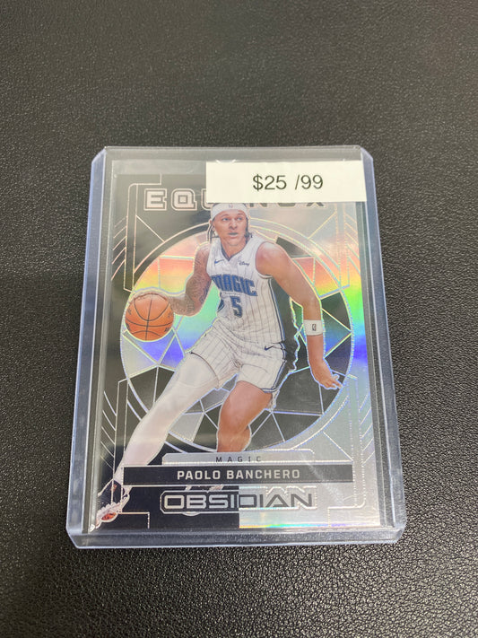 2023-24 NBA Obsidian Paolo Banchero Equinox /99