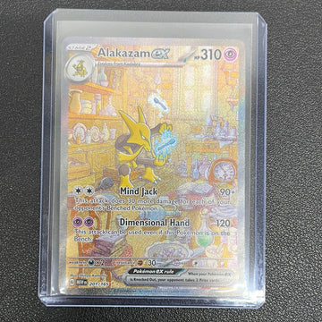 Pokémon Alakazam ex Special Illustration Rare (151) 201/165