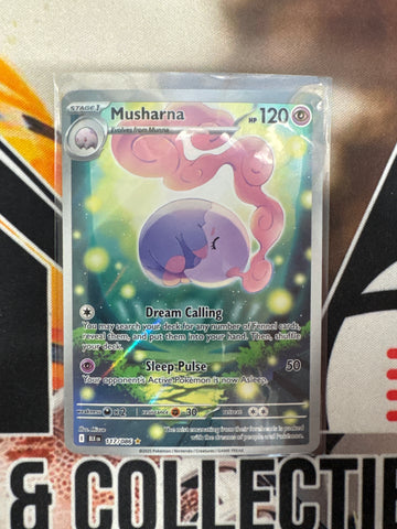 Pokémon Musharna 117/086 Black Bolt Illustration Rare