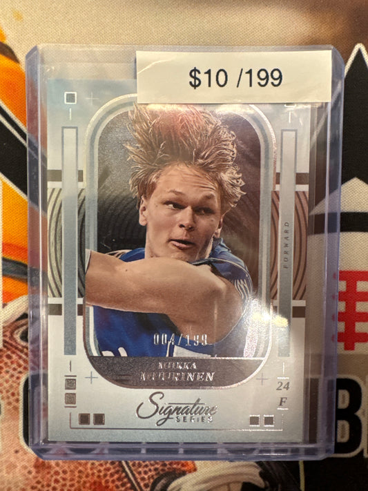 2025-26 Panini Signature Series Basketball Miikka Muurinen Prizm /199