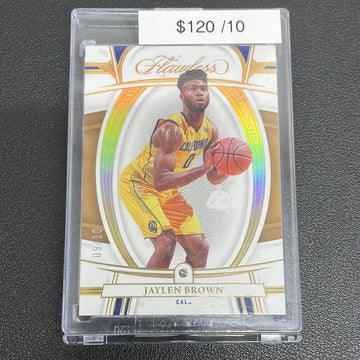 2022 Jaylen Brown Flawless Collegiate Gold /10