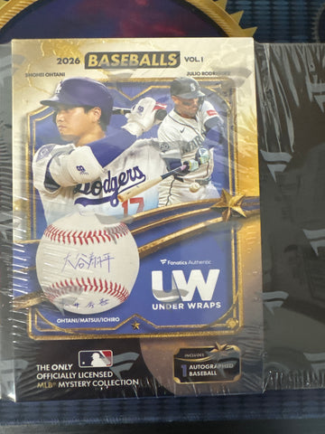 2026 Under Wraps Autographed Baseball Vol. I
