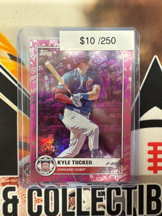 2025 Topps All Star Game MLB Kyle Tucker Pink Refractor /250