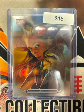 2026 Topps Chrome Marvel X-23 FanFare Card SP