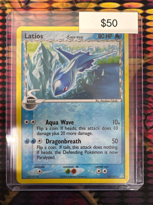 Pokémon Latios Holo Deck Exclusive (Holon Phantoms) 12/110