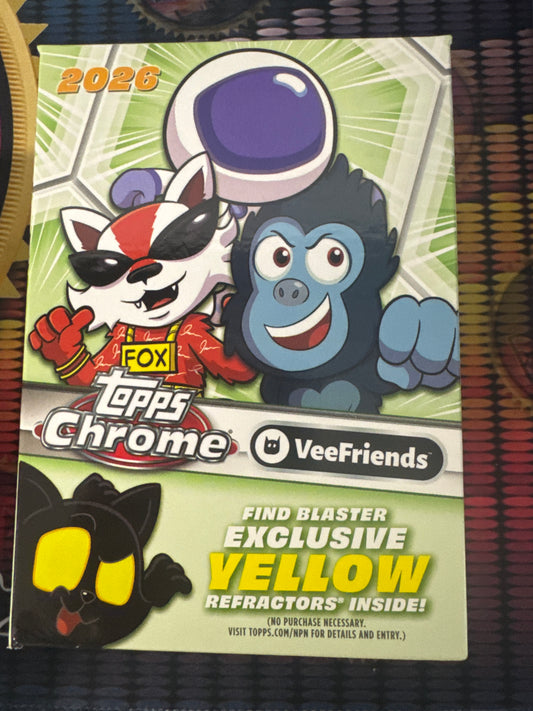 2026 Topps Chrome VeeFriends Blaster box