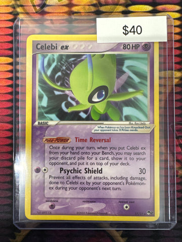 Pokémon Celebi ex (Non-Holo) Pop Series 2 17/17