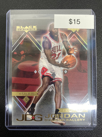 2000 Upper Deck Black Diamond Michael Jordan Diamond Gallery JDG 1984-1998