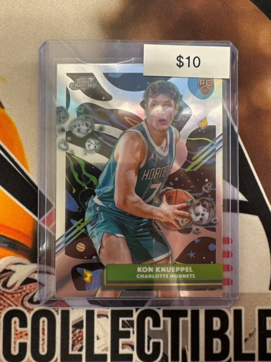 2026 Topps Chrome Cosmic NBA Kon Knueppel Rookie Base