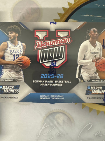 2025-26 Bowman U Now NCAA Basketball hobby