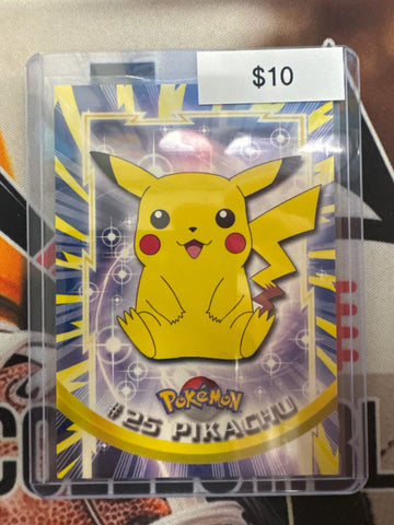 2000 Topps Pokemon TV Animation Series Pikachu #25