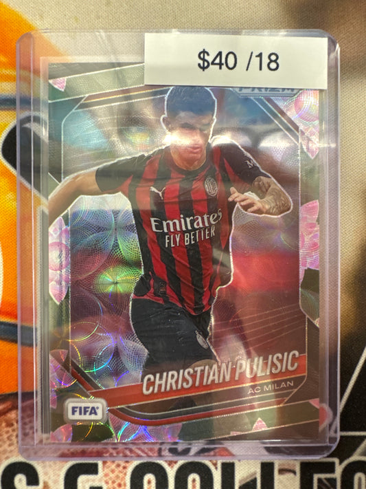 2025-26 Panini FIFA Prizm Christian Pulisic Lotus Flower Prizm /18