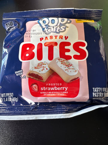 Cafe Pop Tarts Pastry Bites Strawberry