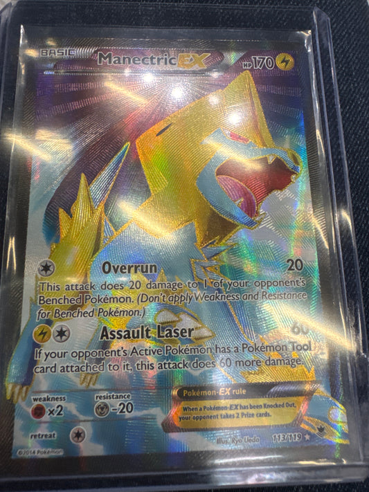 Pokemon Manectric EX 113/119 Phantom Forces LP