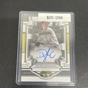 2023 MLB Topps Tier One Dylan Cease Break Out Auto /299