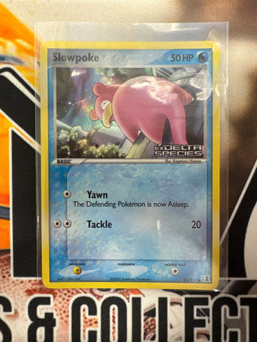 Pokémon Slowpoke 83/113 Ex Delta Species Reverse Foil