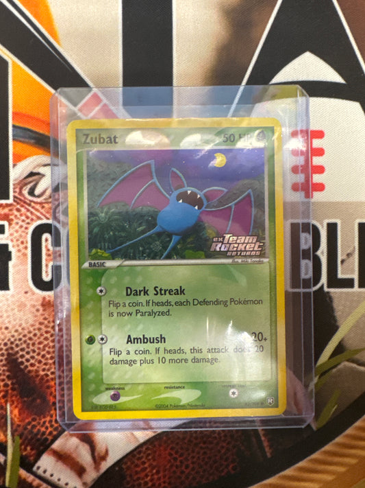 Pokemon Zubat 82/109 Team Rocket Returns Reverse Holo