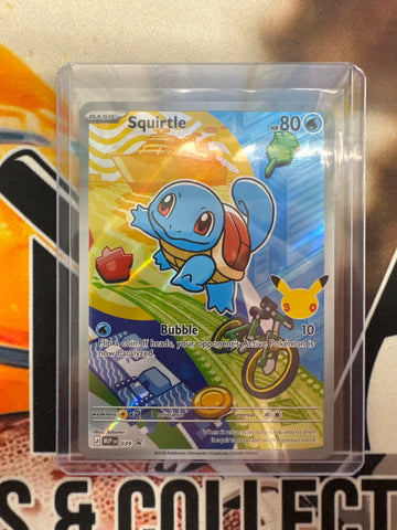 Pokémon Squirtle MEP 039 Promo First Partner 30th Anniversary