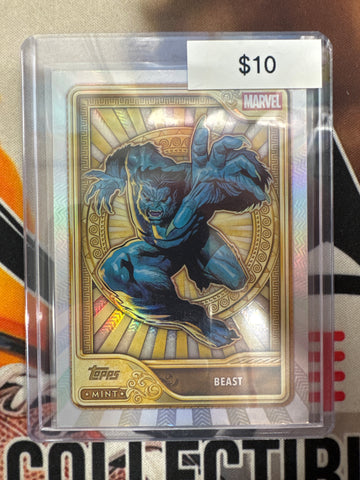 2026 Topps Marvel Mint Beast Gold Card Refractor