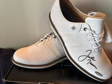 Justin Thomas Autograph Shoes