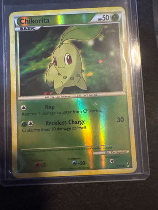 Pokemon Chikorita 53/95 Call of Legends reverse holo